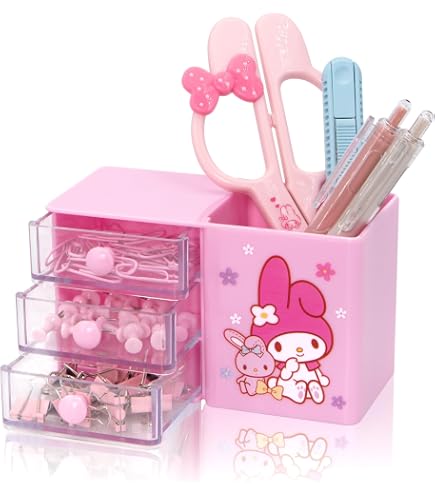 Amazon.com: Sanrio 240931 Hello Kitty Character Shaped Pen Stand